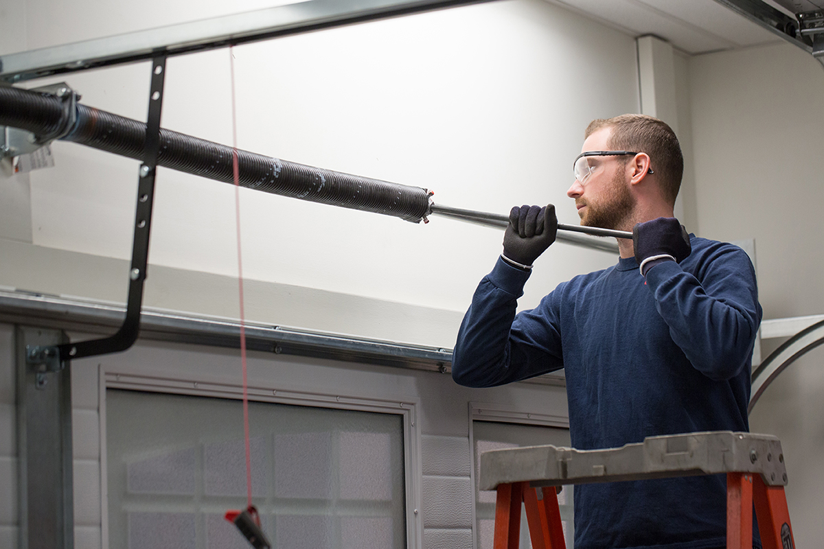 Garage door repair