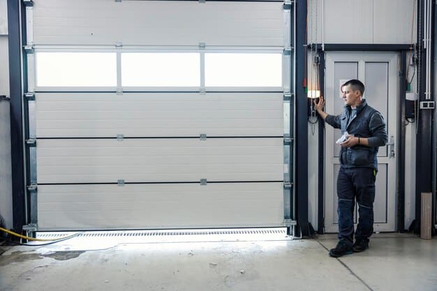 Garage door repair