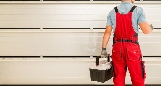 Garage door repair