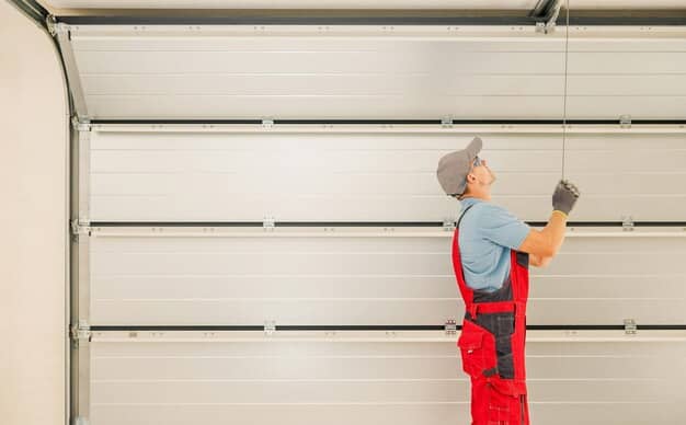 Garage door repair